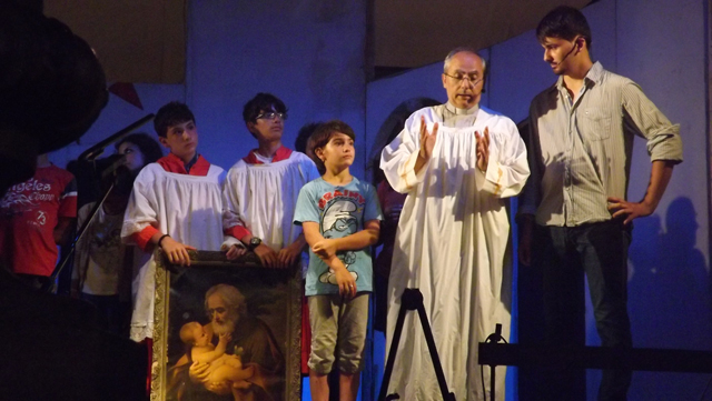 Durante il musical...